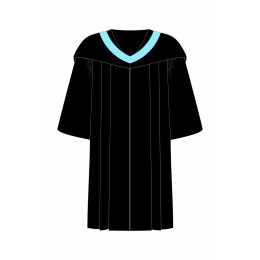 製作香港都會大學文學學學士畢業袍 藍色畢業肩帶製服公司 DA326 製作香港都會大學文學學學士畢業袍 藍色畢業肩帶製服公司 DA326